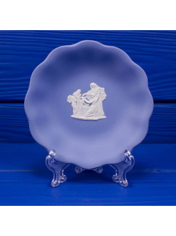 Лоток Wedgwood для мелочей голубой Jasper