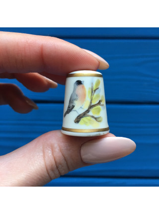Наперсток Royal Worcester. Ручная роспись с автографом художника
