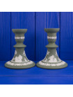 Подсвечники Wedgwood зелёный Jasper
