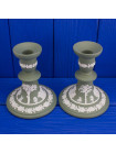 Подсвечники Wedgwood зелёный Jasper