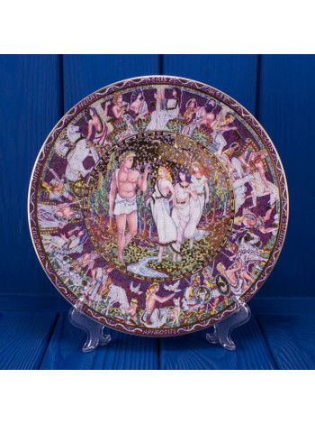 Тарелка Royal Worcester "JUDGEMENT OF PARIS" серии "Greek Greece Legend"