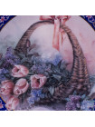 Тарелка W.S.GEORGE 17182 E "Tulips and Lilacs"
