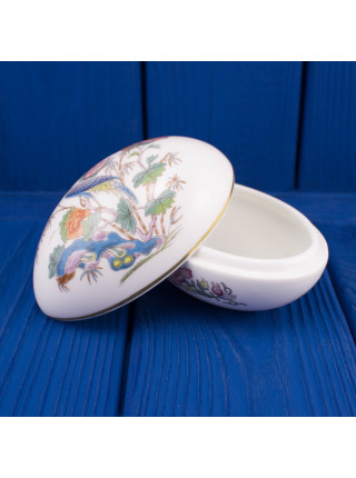 Шкатулка Wedgwood в форме яйца ДИЗАЙН KUTANI CRANE 