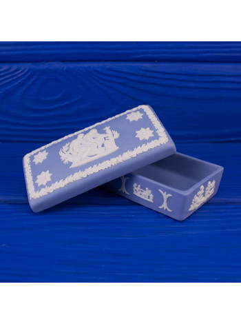 Шкатулка Wedgwood голубой Jasper #2