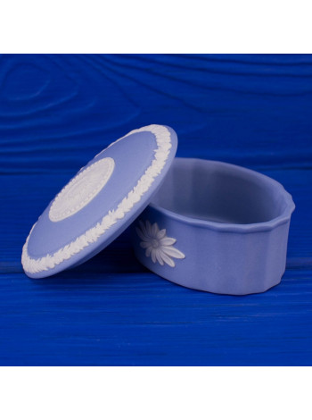 Шкатулка Wedgwood голубой Jasper