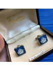 Запонки Wedgwood позолоченные