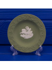Тарелка Wedgwood зелёный Jasper