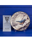 Тарелка Wedgwood Nuthatch (Поползень) с сертификатом