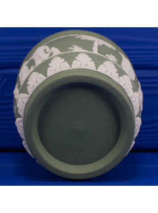 Кашпо Wedgwood зелёный Jasper