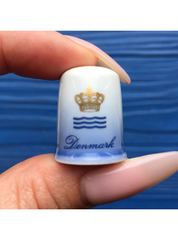 Коллекционный наперсток из Дании от Royal Copenhagen
