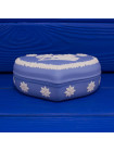 Шкатулка Wedgwood в форме сердца голубой Jasper