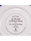 Тарелка Wedgwood "At the foot of Mount Doom" серия Властелин Колец