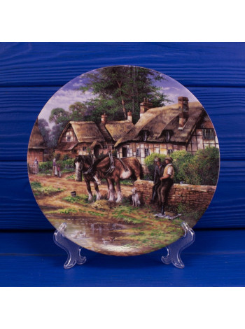 Тарелка Wedgwood серия Country Days "Lunch Break"