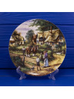 Тарелка Wedgwood серия Country Days "Ploughing"