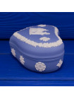 Шкатулка Wedgwood сердце голубой Jasper