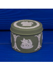Шкатулка Wedgwood таблетница зелёный Jasper