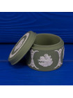 Шкатулка Wedgwood таблетница зелёный Jasper