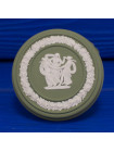 Шкатулка Wedgwood таблетница зелёный Jasper