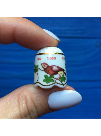 Наперсток Thimble Collectors Club с необычным ободком