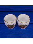 Пара фарфоровых рюмок для яиц Royal Worcester