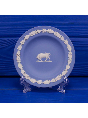 Коллекционная тарелка (блюдце) Телец (Taurus) серии Знаки Зодиака от Wedgwood