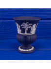 Ваза Wedgwood тёмно-синий Jasper 1973 года