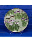 Тарелка FRANKLIN PORCELAIN The Mandarin Duck and the Iris (Утка и Ирисы)
