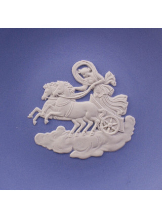 Блюдце WEDGWOOD круглое голубое