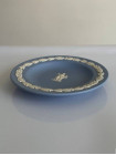Wedgwood тарелка, блюдце Дева, Virgo, Знаки Зодиака, винтажная, коллекционная, бисквитный фарфор, джаспер