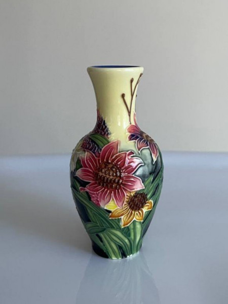 Old Tupton ваза Summer Bouquet миниатюрная, винтажная, коллекционная