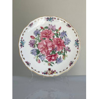 Royal Albert тарелка Winsdor Camellias, винтажная, фарфоровая, декоративная, коллекционная