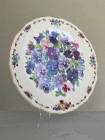 Royal Albert тарелка Highland Pansies, винтажная, фарфоровая, декоративная, коллекционная