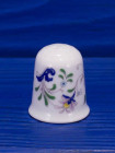 Coalport наперсток Pageant винтажный, коллекционный, фарфоровый, Thimble Collectors Club