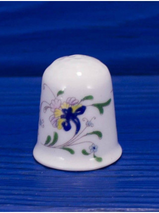 Coalport наперсток Pageant винтажный, коллекционный, фарфоровый, Thimble Collectors Club