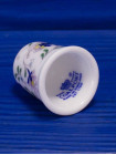Coalport наперсток Pageant винтажный, коллекционный, фарфоровый, Thimble Collectors Club