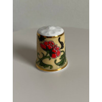 Rockingham Pottery наперсток Floral Fantasy I винтажный, коллекционный, фарфоровый, Thimble Collectors Club