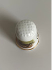 Shires наперсток Sport of Kings, винтажный, коллекционный, фарфоровый, Thimble Collectors Club