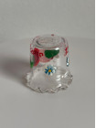 Винтажный коллекционный наперсток My Name Glass, расписанный вручную Jacqui Parker