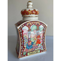 Винтажный горшочек с крышкой, сосуд для чая из коллекционной серии The World of Tea Collection от Sadler