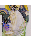 Тарелка БОЛЬШАЯ Edwin M. Knowles Библейские матери 9081A "THE PHARAON'S DAUGHTER AND MOSES" 