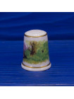 Lang Ebrach наперсток Donkeys, винтажный, коллекционный, фарфоровый, Thimble Collectors Club