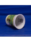 Lang Ebrach наперсток Donkeys, винтажный, коллекционный, фарфоровый, Thimble Collectors Club