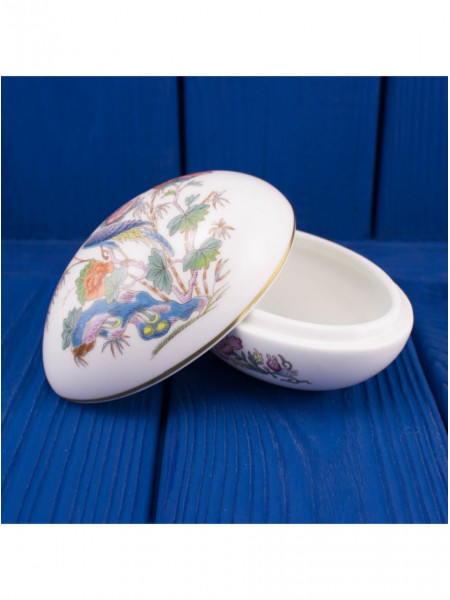 Wedgwood шкатулка Kutani Crane, винтажная, фарфоровая, коллекционная