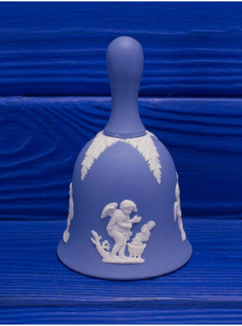 Wedgwood колокольчик Путти, ангел, винтажный, коллекционный, бисквитный фарфор, джаспер