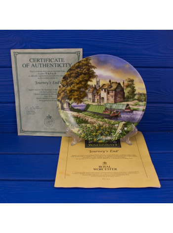 Тарелка Royal Worcester № 2464A Journey's End⠀