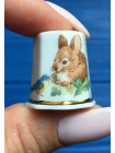 Freiberger наперсток Best Friends винтажный, коллекционный, фарфоровый, Thimble Collectors Club