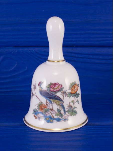 Wedgwood колокольчик Kutani Crane, винтажный, фарфоровый, коллекционный