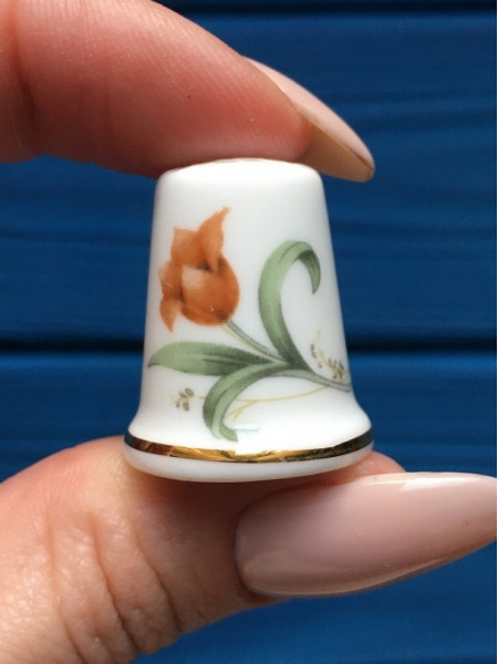 Wedgwood наперсток Mirabelle, винтажный, коллекционный