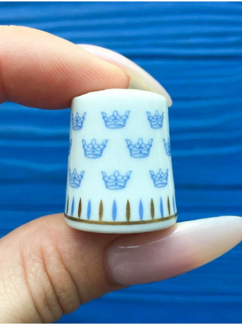 Rorstrand наперсток Thimbles of the Worlds Greatest Porcelain Houses, винтажный, коллекционный