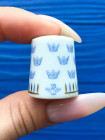 Rorstrand наперсток Thimbles of the Worlds Greatest Porcelain Houses, винтажный, коллекционный